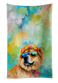 Chow Chow Hippie Dawg Kitchen Towel (Color: 194030853085)